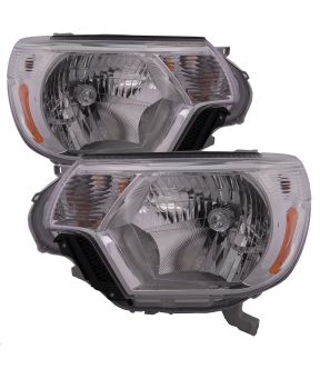 Headlight Set For 12-15 Toyota Tacoma; CAPA Certified