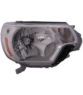 Right Passenger Side Headlight For 12-15 Toyota Tacoma; CAPA Certified
