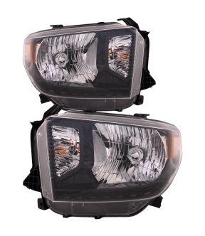 Headlight Set For 15-17 Toyota Tundra; CAPA Certified