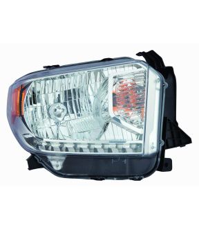 Right Passenger Side Headlight For 14-15 Toyota Tundra; CAPA Certified