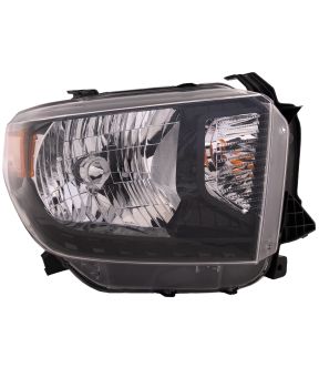 Right Passenger Side Headlight For 15-17 Toyota Tundra; CAPA Certified