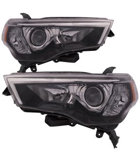 Headlight Set For 14-21 Toyota 4Runner; CAPA Certified