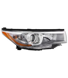 Right Passenger Side Headlight For 14-16 Toyota Highlander; CAPA Certified