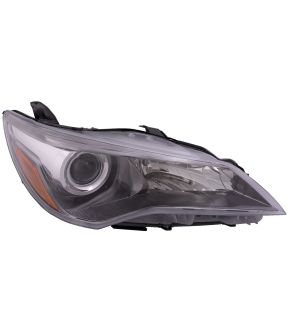 Right Passenger Side Headlight For 15-17 Toyota Camry; CAPA Certified