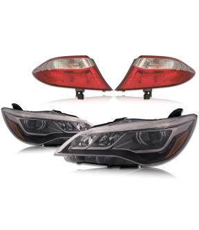 Headlight Set For 15-17 Toyota Camry; CAPA Certified