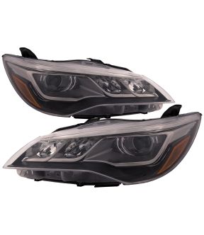 Headlight Set For 15-17 Toyota Camry; CAPA Certified