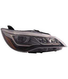 Right Passenger Side Headlight For 15-17 Toyota Camry; CAPA Certified