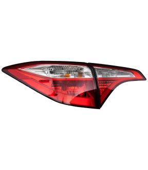 Left Driver Side Tail Light For 14-16 Toyota Corolla; CAPA Certified
