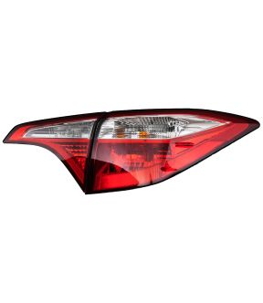 Right Passenger Side Tail Light For 14-16 Toyota Corolla; CAPA Certified