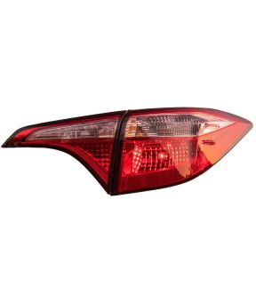 Right Passenger Side Tail Light For 17-19 Toyota Corolla; CAPA Certified