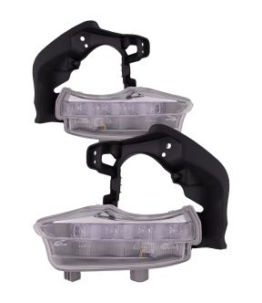 Reflector Set For 14-16 Toyota Highlander; CAPA Certified
