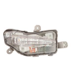 Right Passenger Side Daytime Running Light For 17-19 Toyota Corolla; CAPA Certified