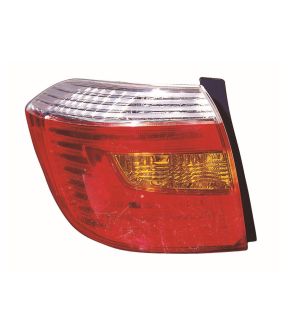 Left Driver Side Tail Light For 08-10 Toyota Highlander; CAPA Certified