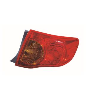 Right Passenger Side Tail Light For 09-10 Toyota Corolla; CAPA Certified
