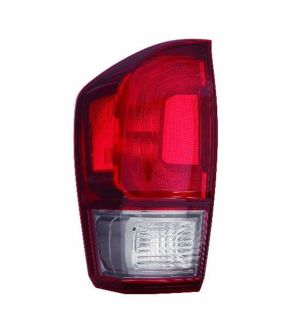 Left Driver Side Tail Light For 16-17 Toyota Tacoma; CAPA Certified