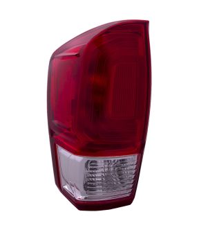Left Driver Side Tail Light For 16-17 Toyota Tacoma; CAPA Certified