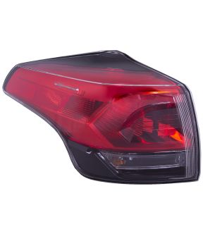 Left Driver Side Outer Tail Light For 16-18 Toyota RAV4; CAPA Certified