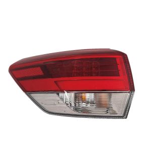 Left Driver Side Tail Light For 17 Toyota Highlander; CAPA Certified