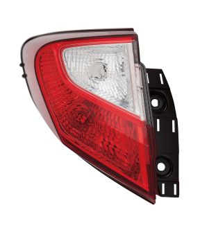 Left Driver Side Tail Light For 18-20 Toyota C-HR; CAPA Certified