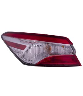 Left Driver Side Tail Light For 18-20 Toyota Camry; CAPA Certified