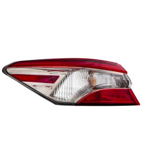 Left Driver Side Tail Light For 18-20 Toyota Camry; CAPA Certified