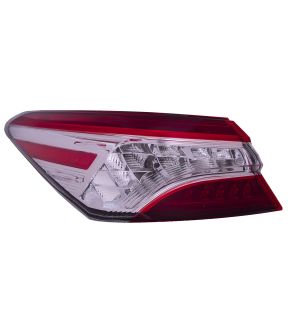 Left Driver Side Tail Light For 18-20 Toyota Camry; CAPA Certified
