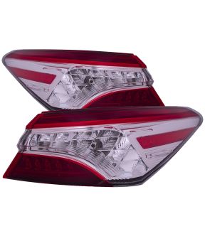 Tail Light Set For 18-20 Toyota Camry; CAPA Certified