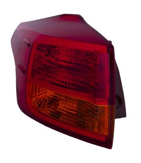 Left Driver Side Tail Light For 13-15 Toyota RAV4; CAPA Certified