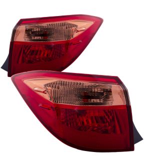 Tail Light Set For 17-19 Toyota Corolla; CAPA Certified