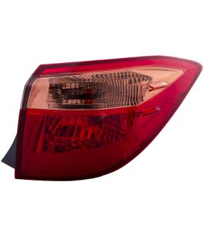 Right Passenger Side Tail Light For 17-19 Toyota Corolla; CAPA Certified