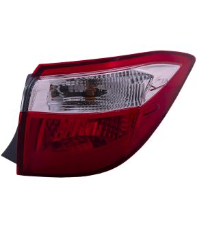 Right Passenger Side Tail Light For 14-16 Toyota Corolla; CAPA Certified