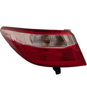 Left Driver Side Tail Light For 15-17 Toyota Camry; CAPA Certified