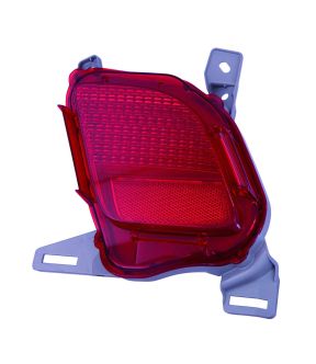 Right Passenger Side Reflector For 14-19 Toyota Highlander; CAPA Certified