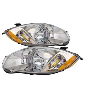 Headlight Set For 06-07 Mitsubishi Eclipse; CAPA Certified