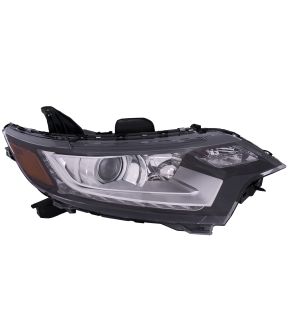 Right Passenger Side Headlight For 16-20 Mitsubishi Outlander; CAPA Certified