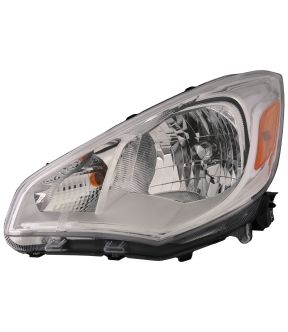 Left Driver Side Headlight For 17-20 Mitsubishi Mirage G4; CAPA Certified