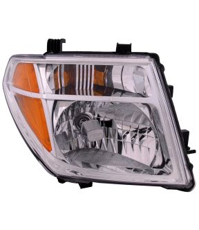 Right Passenger Side Headlight For 05-08 Nissan Frontier, 05-07 Nissan Pathfinder; CAPA Certified