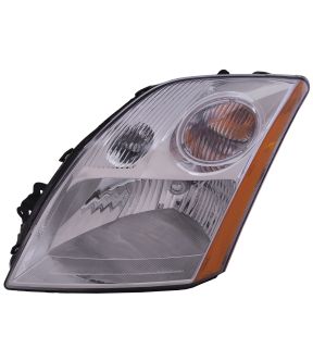 Left Driver Side Headlight For 07-09 Nissan Sentra; CAPA Certified