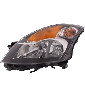 Left Driver Side Headlight For 07-09 Nissan Altima; CAPA Certified