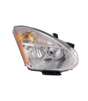 Right Passenger Side Headlight For 08 Nissan Rogue; CAPA Certified