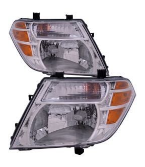 Headlight Set For 08-12 Nissan Pathfinder; CAPA Certified