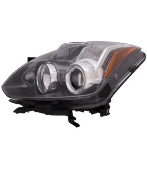 Left Driver Side Headlight For 10-13 Nissan Altima; CAPA Certified