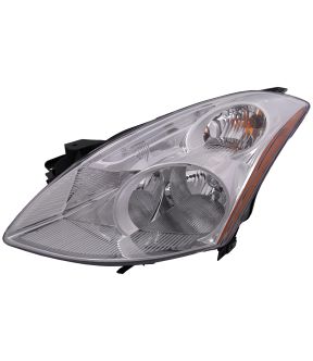 Left Driver Side Headlight For 10-12 Nissan Altima; CAPA Certified