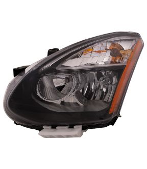 Left Driver Side Headlight For 14-15 Nissan Rogue Select; CAPA Certified