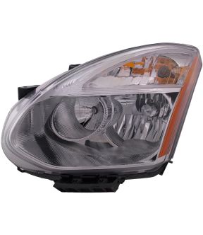 Left Driver Side Headlight For 11-12 Nissan Rogue; CAPA Certified