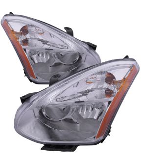 Headlight Set For 13 Nissan Rogue; CAPA Certified