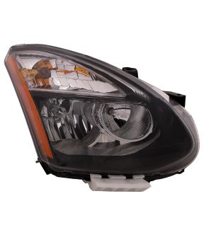 Right Passenger Side Headlight For 14-15 Nissan Rogue Select; CAPA Certified