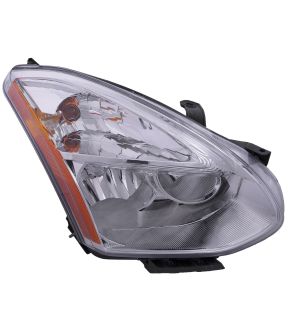 Right Passenger Side Headlight For 13 Nissan Rogue; CAPA Certified