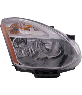Right Passenger Side Headlight For 11-12 Nissan Rogue; CAPA Certified