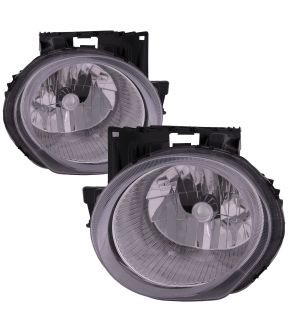 Headlight Set For 11-14 Nissan Juke; CAPA Certified